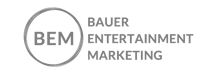 Bauer Entertainment Marketing Logo Grey