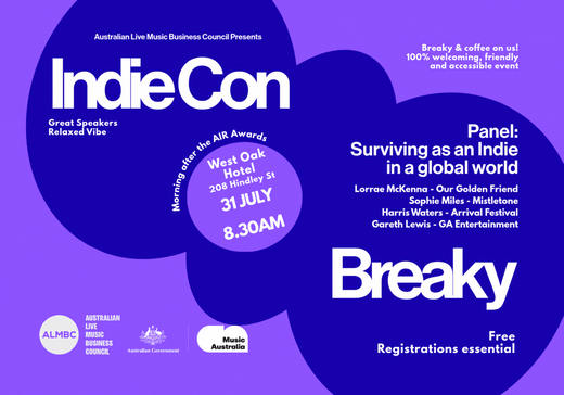 Indie Con Breaky flyer (1000 x 700)