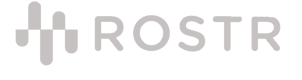 Rostr logo grey